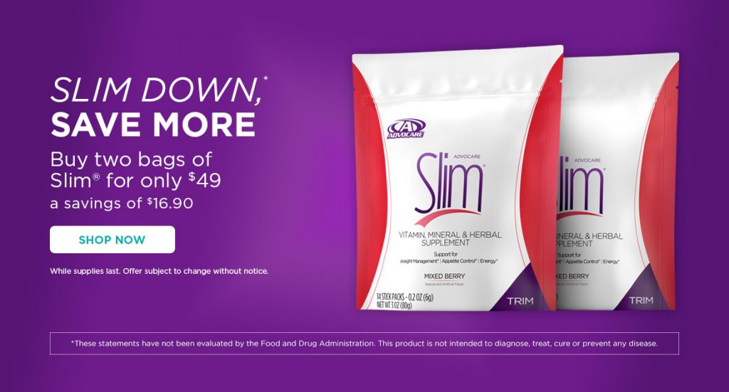 Slim buy two and save $16